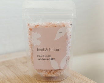 Tropical Flower Bath Salts