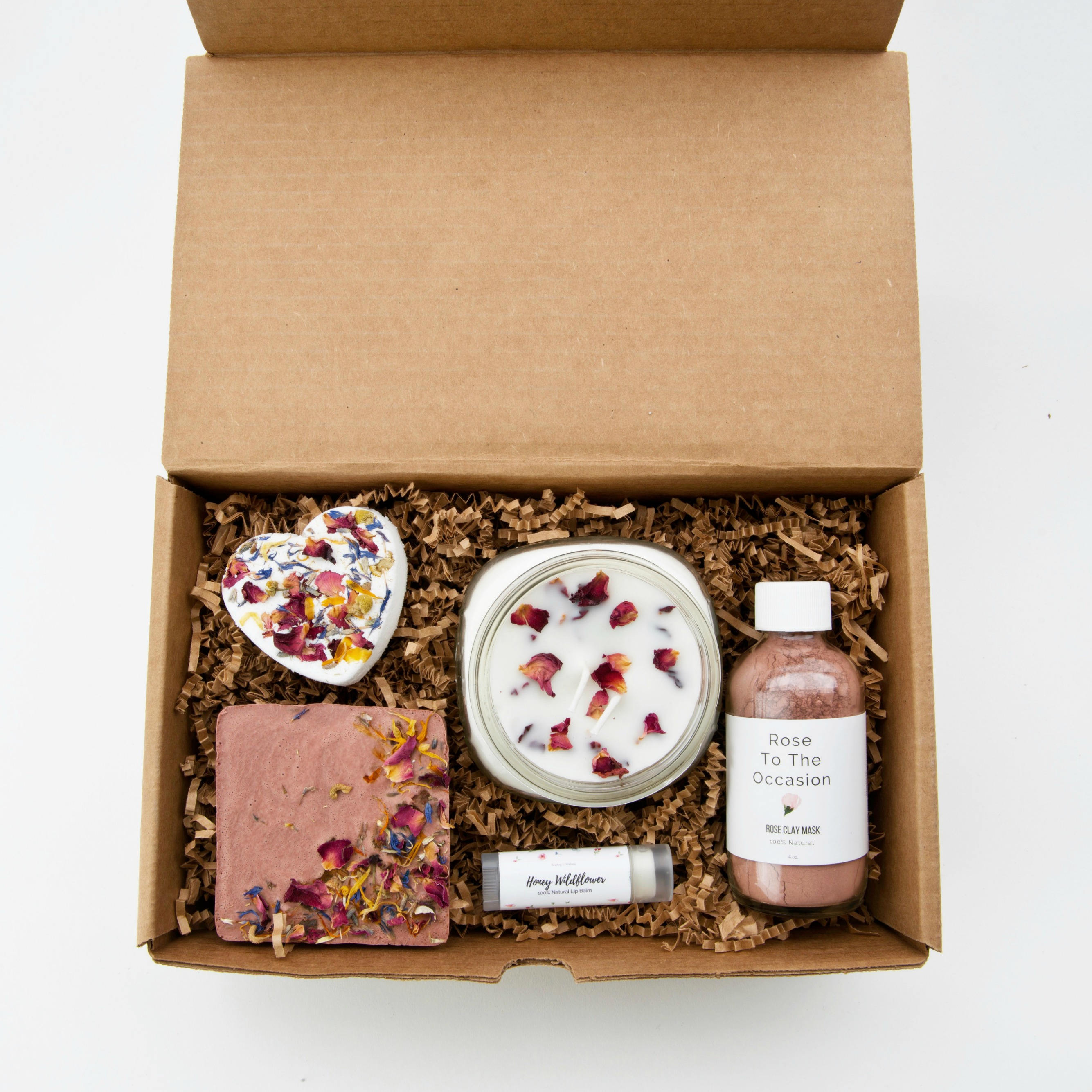 Wildflower Natural Bath Gift Set / Best Bath Box / Spa Gift Etsy