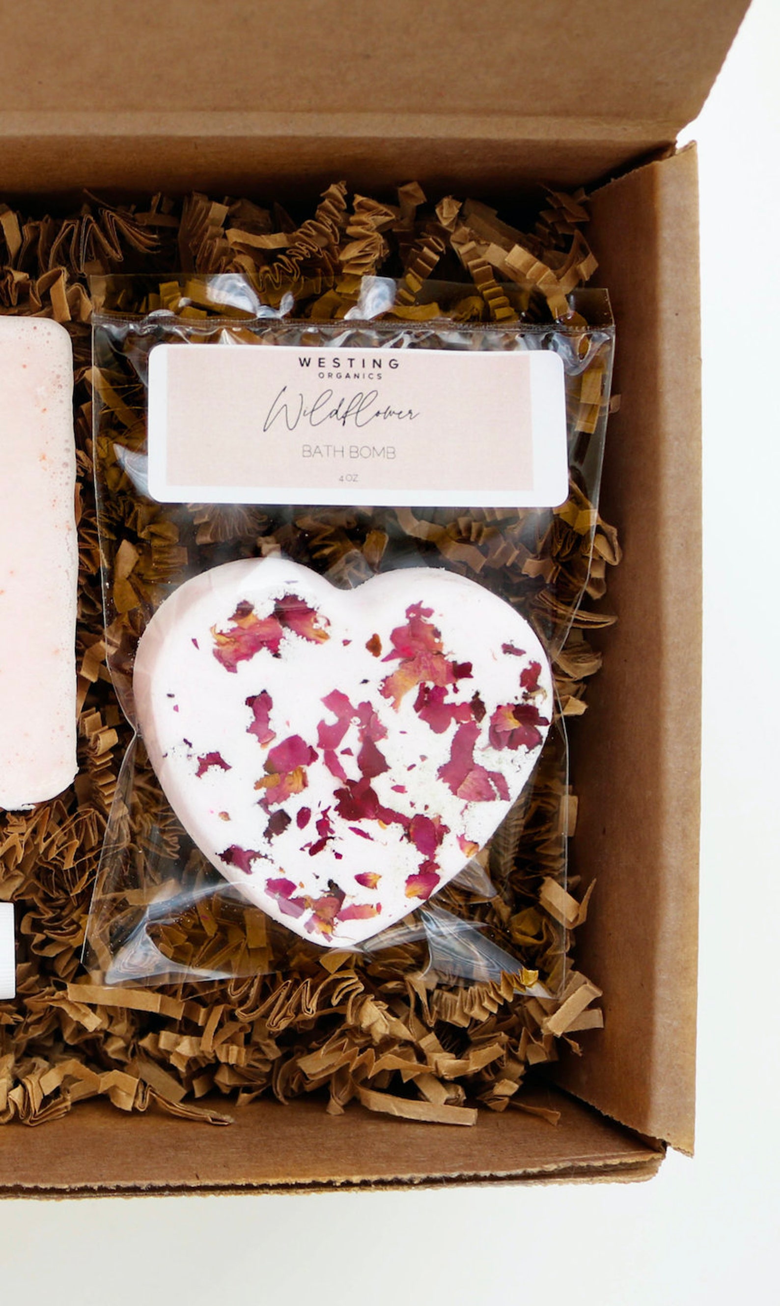 Wildflower Natural Bath Gift Set Best Bath Box Spa Gift