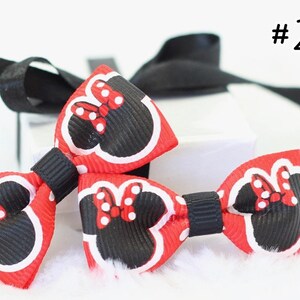 Serial Killer Mini Hair Bow Set Serial Killer Mini Hair Bow Set