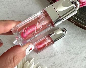 Lip Gloss/ Lippenstift Gravur | Mascara Gravur | Brautjungfer Vorschlag Geschenk | Brautjungfern | Mädchen-Geburtstags-Geschenk