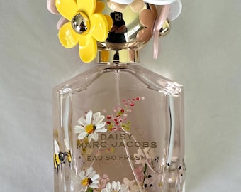 Perfume Bottle Painting | Painted Fragrance | Wedding Day Of Gift to Mom | Bridal Party Gift | Mother's Day | Mother of the Bride