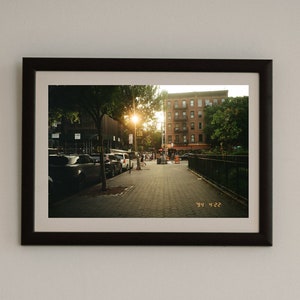Golden Hour in New York City | Film Travel Photography East Village NYC Photograph | Fine Art Giclee Print of Original Photo Wall Art