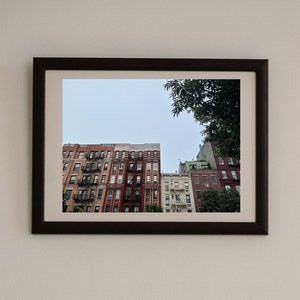 East Village, New York City Skyline Photograph Urban Street Art Architecture | Horizontal Fine Art Giclee Print of NYC Travel Photography