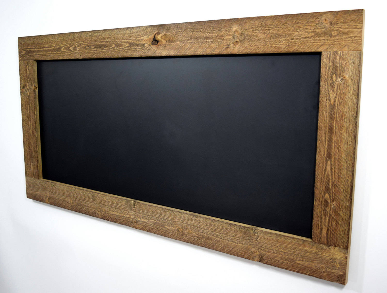 Large rustic framed chalkboard Reclaimed wood chalkboard Etsy