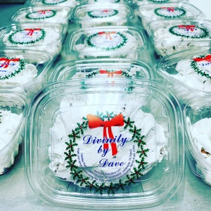 Absolutely the best divinity you can buy. Fluffy, moist and wonderful flavor. ONE LARGE CHUNK, (Not Pieces)  (Wt. 1lb)
