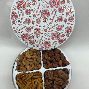Cinnamon Roasted Nuts 4 Flavor Gift Tin