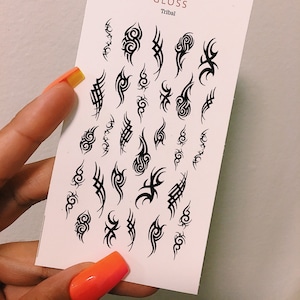 Tribal |Nail Decals|