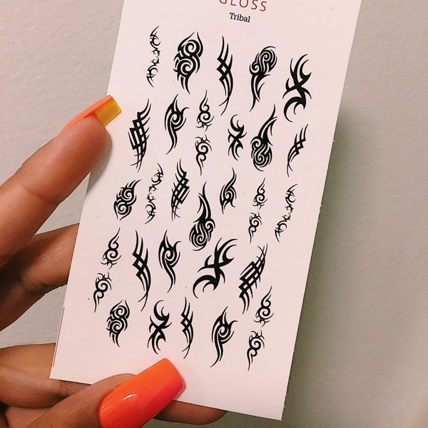 Tribal |Nail Decals|