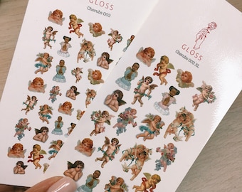 Cherubs 003 |Nail Decals|