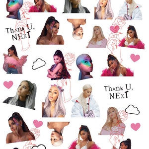 Thank U, Next |Nail Decals|