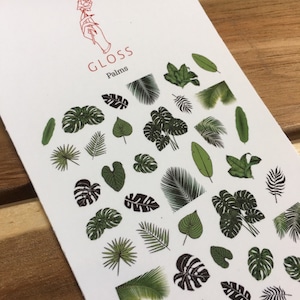 Palms |Nail Decals|