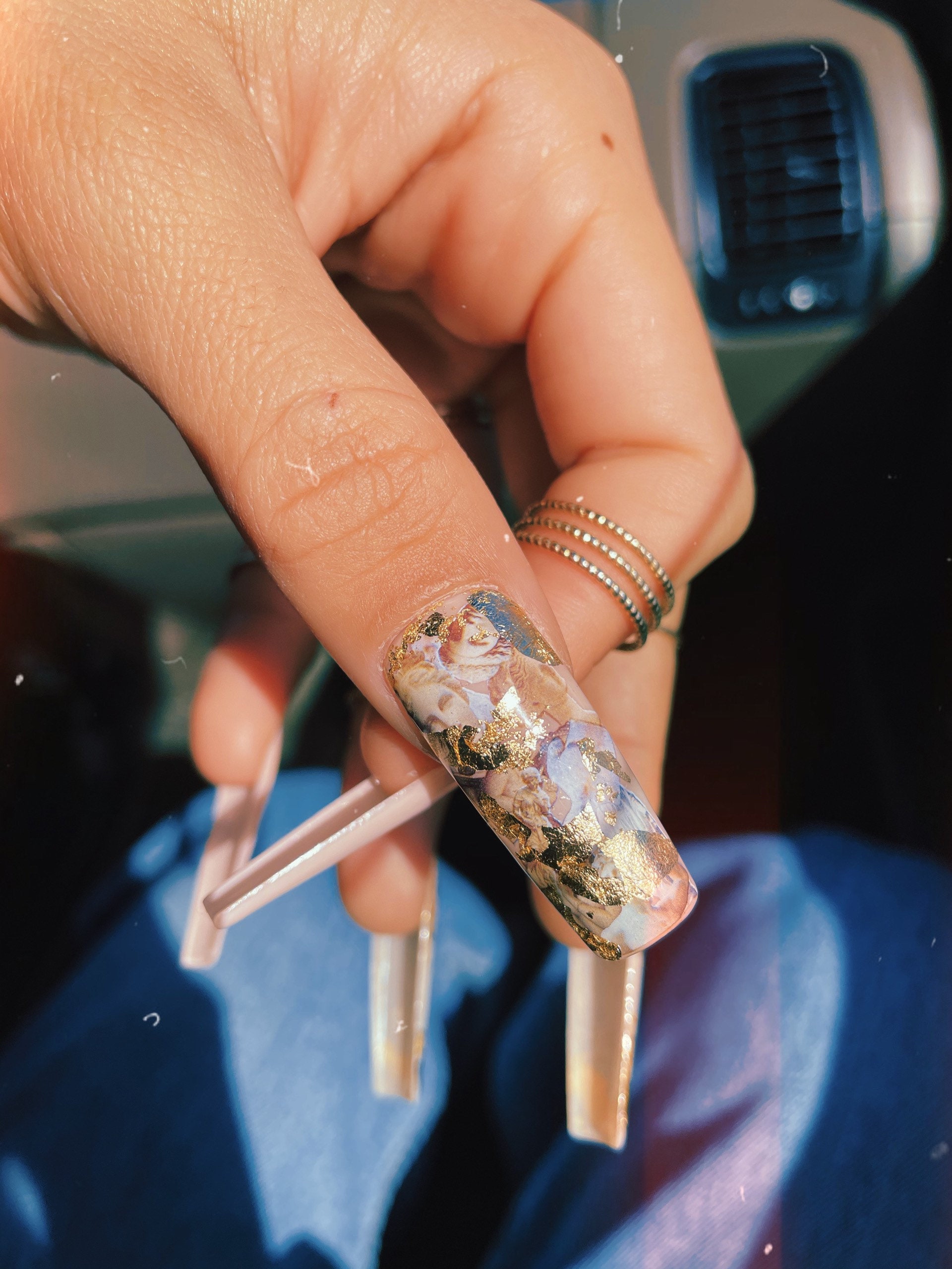 Sculpted Statue Nail Decals Sculpture Nail Art Waterslide Etsy