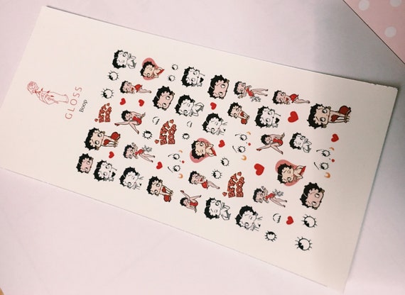 BETTY BOOP ADDRESS BOOK SITTING ON NAME DESIGN