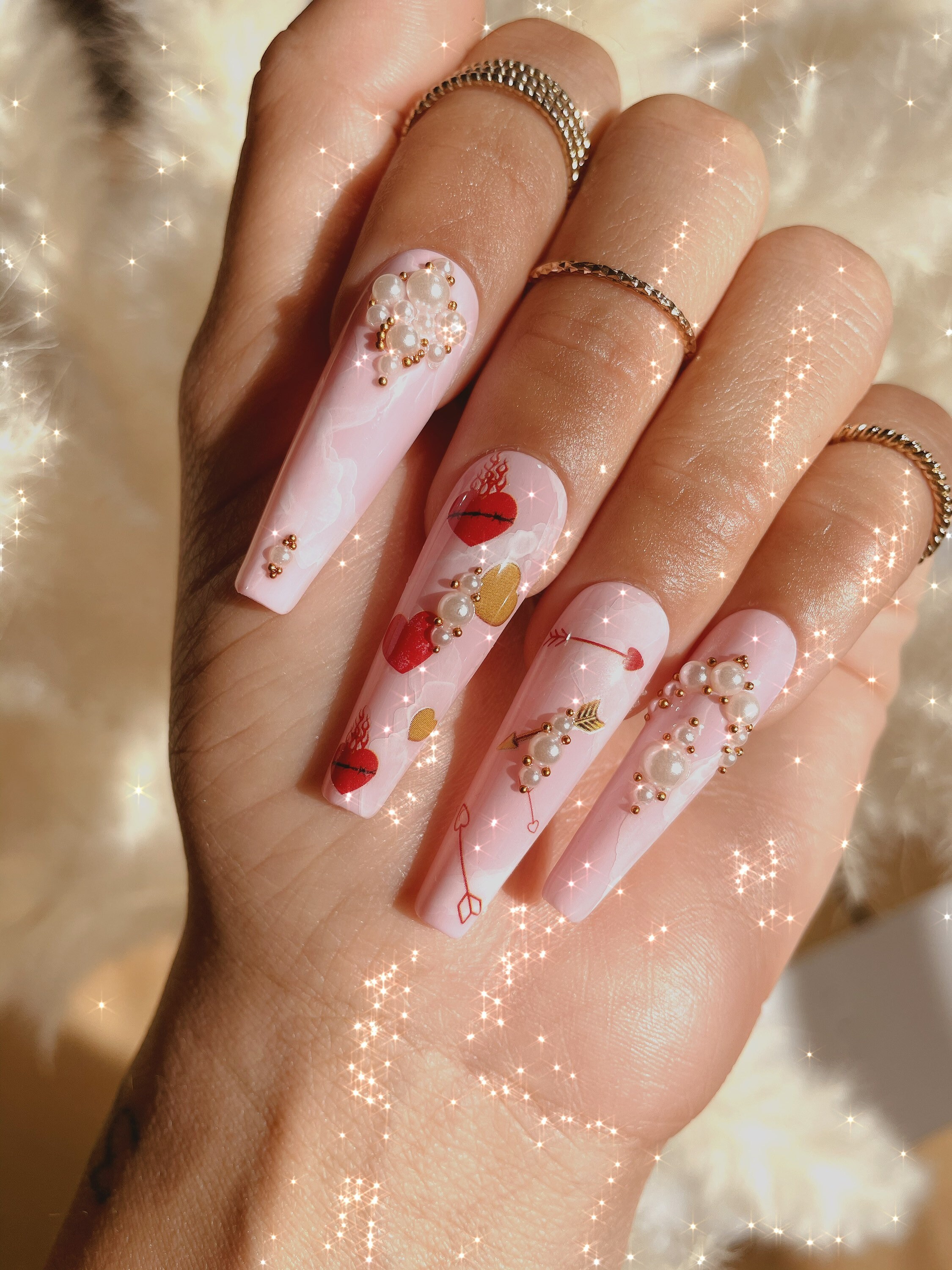 Stupid Cupid Nail Decals Etsy