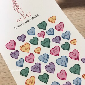 Loves Me, Loves Me Not |Nail Decals|