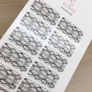 Sssnake 002 |Nail Decals|