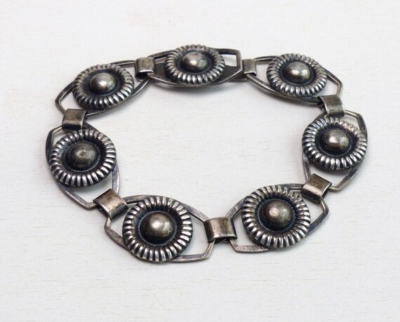 Antique Munksgaard Denmark 830 Solid silver Desig… - image 2