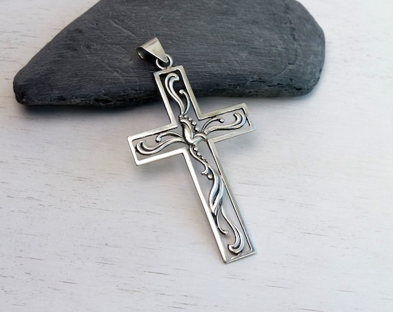 Danish store cross necklace