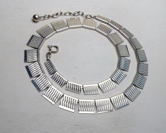 Vintage Andreas Daub 830 Solid silver modernist N… - image 1