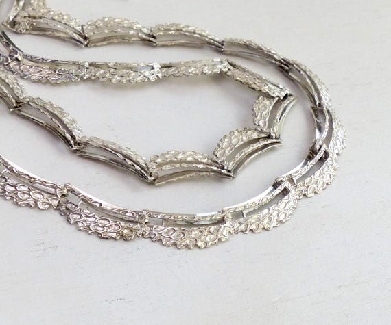 Friedrich Speidel 830 Solid silver Modernist wave… - image 6