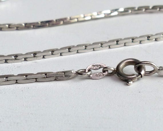 Large Amef 835 Solid silver Chrysoprase Modernist… - image 8