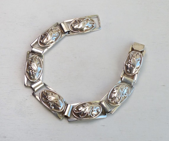 Christian Veilskov Denmark 830 Solid silver Flora… - image 2