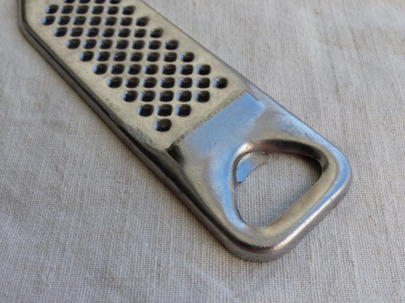 vintage grater bottle opener