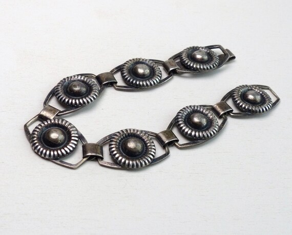 Antique Munksgaard Denmark 830 Solid silver Desig… - image 3