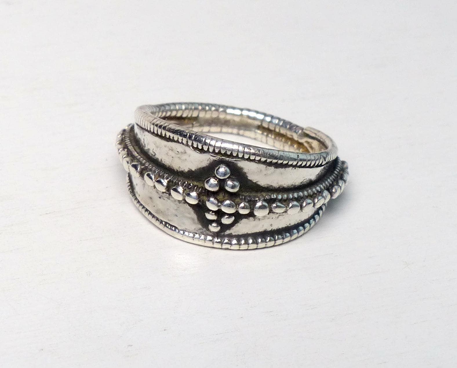 幻! Dry Bones BSA Motorcycles シルバーリング Bengt Hallberg Sweden Sterling Silver Modernist Ring Viking Ring