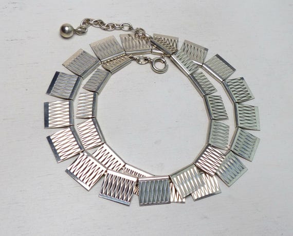 Vintage Andreas Daub 830 Solid silver modernist N… - image 3