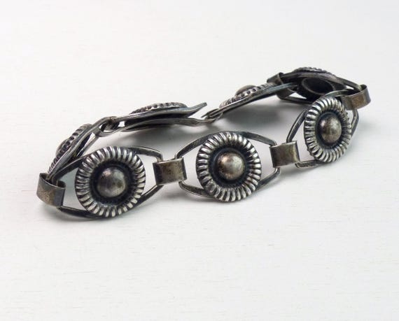 Antique Munksgaard Denmark 830 Solid silver Desig… - image 6