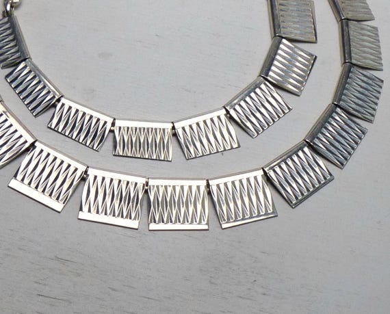 Vintage Andreas Daub 830 Solid silver modernist N… - image 5