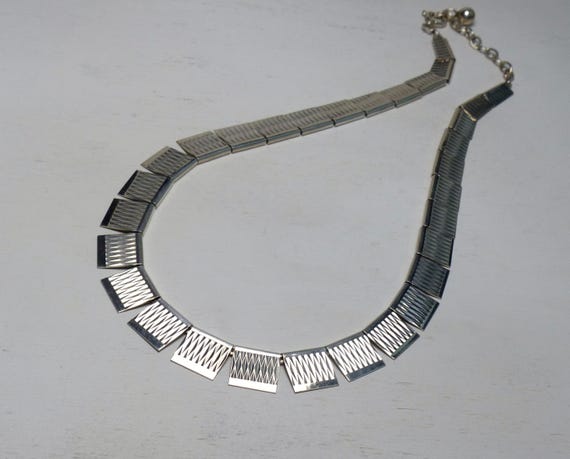 Vintage Andreas Daub 830 Solid silver modernist N… - image 4