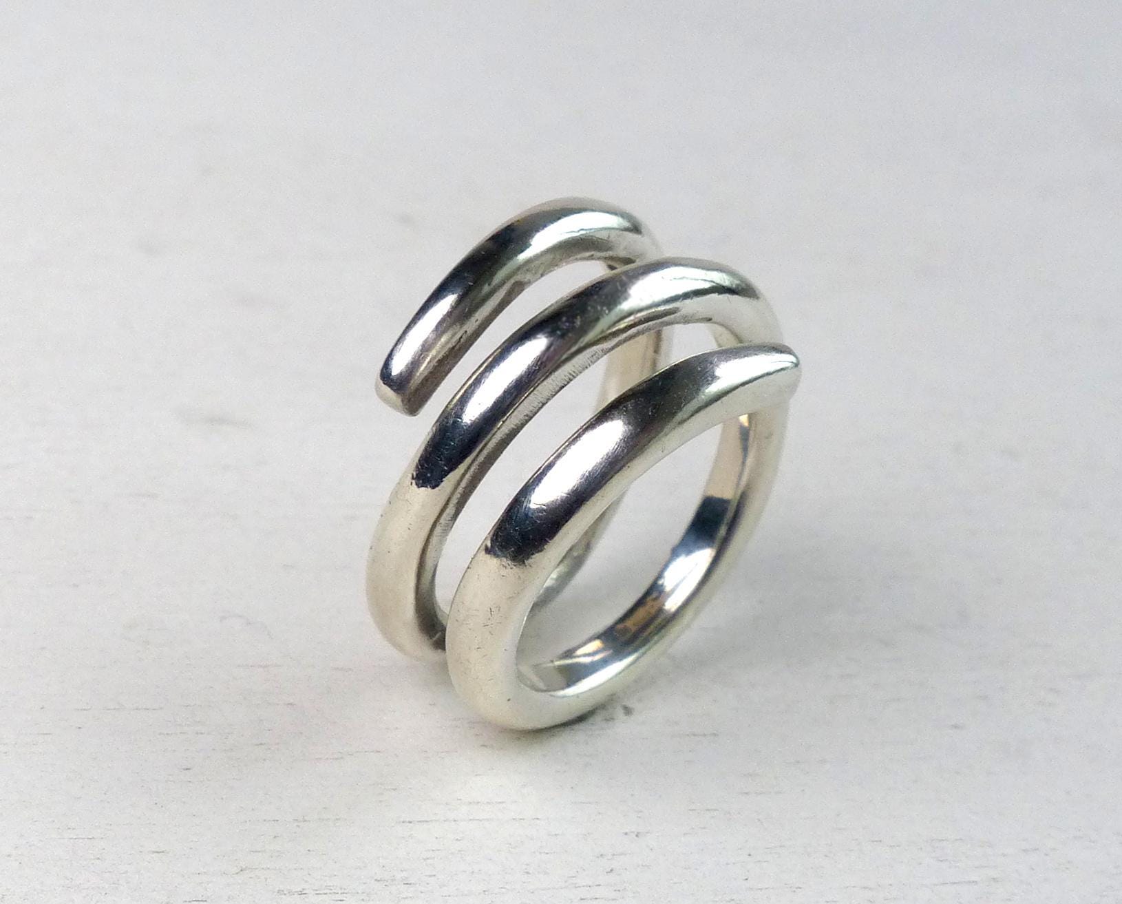 EFVA ATTLING ビンテージ シルバーリング スウェーデンスカンジナビア