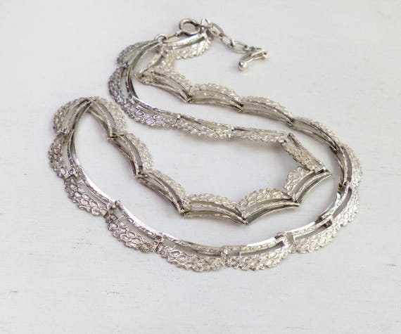 Friedrich Speidel 830 Solid silver Modernist wave… - image 4