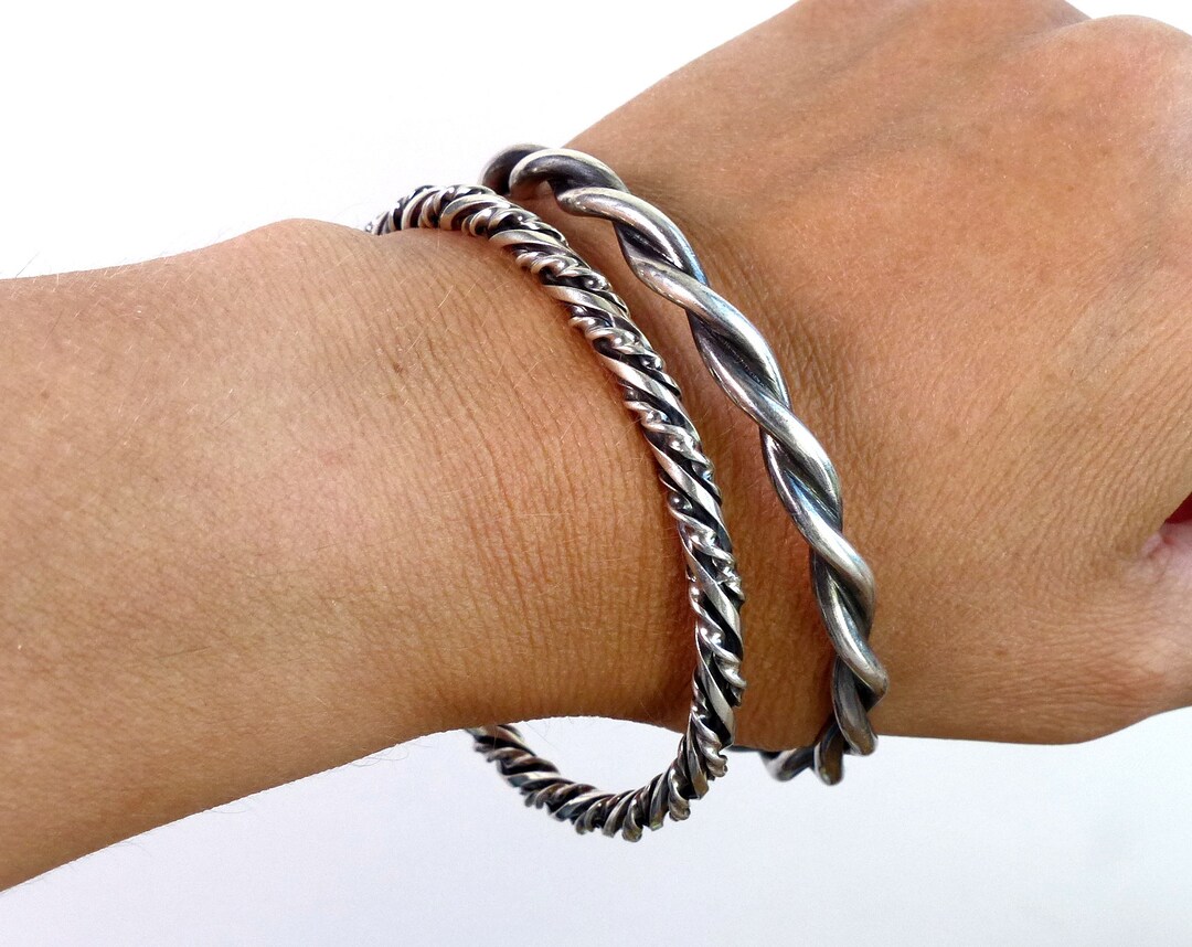 アクセサリー Denmark silver 925 bracelet A&K 80g Denmark silver 925 bracelet A&K 80g
