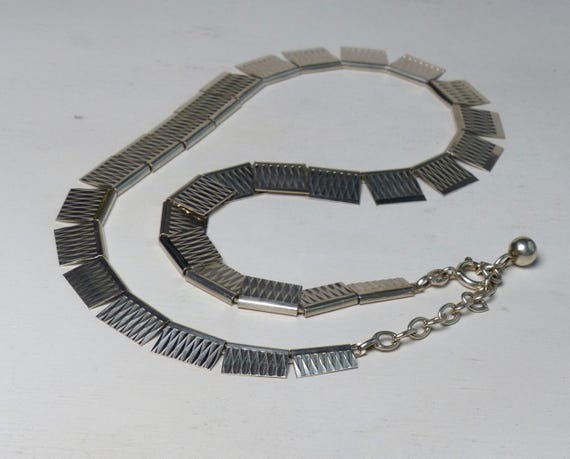 Vintage Andreas Daub 830 Solid silver modernist N… - image 9