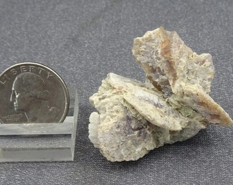 Quartz pseudomorph after Gypsum ' desert rose', Nebraska Mineral Specimen for Sale