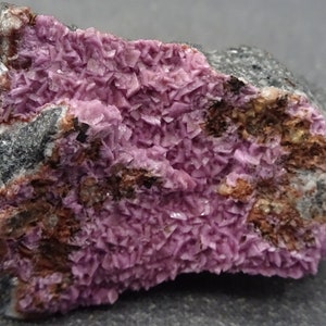 Bright Pink Cobaltoan Dolomite Crystals, Congo - Mineral Specimen for Sale