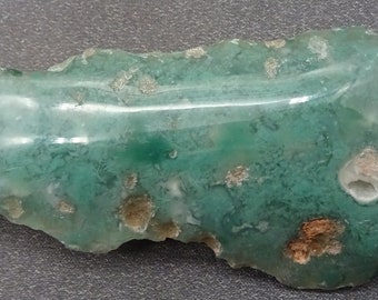 Chrome Chalcedony, "Mtorolite", Zimbabwe - Mineral Specimen for Sale