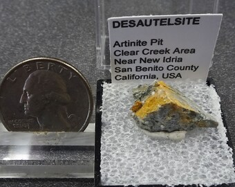 Desautelsite, Rare Mineral, California - Mineral Specimen for Sale
