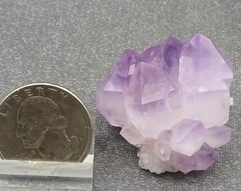 Amethyst Crystal cluster (epimorph), Georgia - Mineral Specimen for Sale