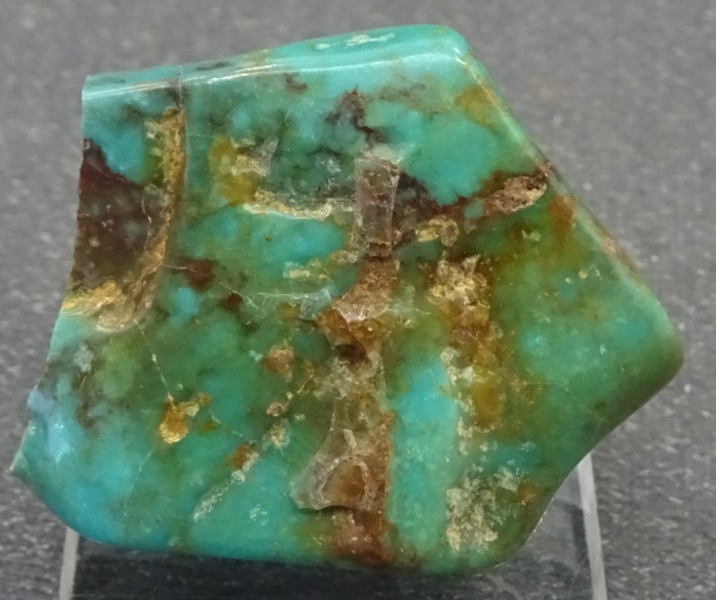 Polished Turquoise Nugget, Mexico Mineral Specimen for Sale image 3