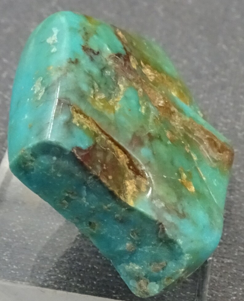 Polished Turquoise Nugget, Mexico Mineral Specimen for Sale image 4