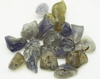 ONE Bag of Gem rough Iolite, Madagascar  - Minerals for Sale