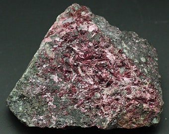 Purple-red Erythrite Crystals, Morocco  - Mineral Specimen for Sale