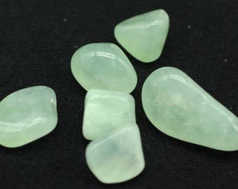 ONE Bag of polished Prehnite  - Minerals for Sale