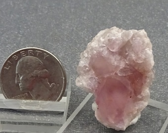 Pink Amethyst Geode, Argentina - Mineral Specimen for Sale