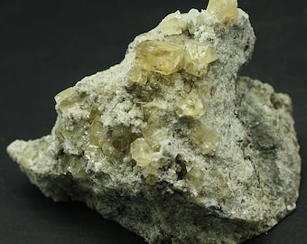 Fluorite, Clay Center, Ohio, Fluorescent - Mineral Specimen for Sale